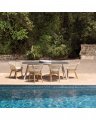Trinity Outdoor Dining Chair off-white