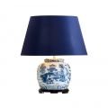 Nanjing Table Lamp Blue / White