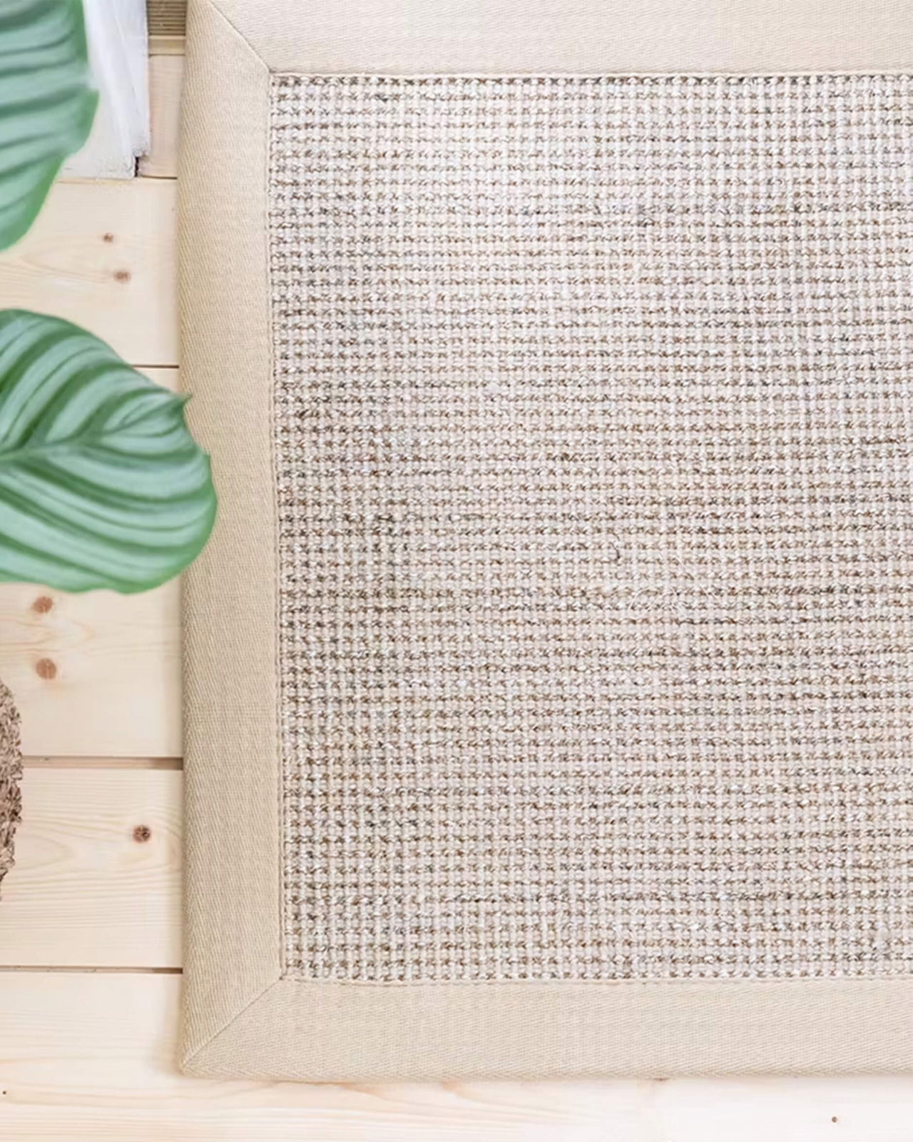 Linie dörrmatta linne