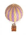 Hot Air Balloon Floating The Skies lavender