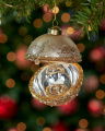 Tyne kerstbal kan open goud 9cm