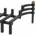 Artesia Andiron Vintage Brass