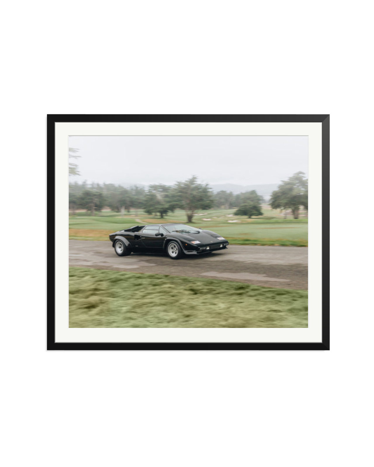 Black Lamborghini Countach Black / XXL