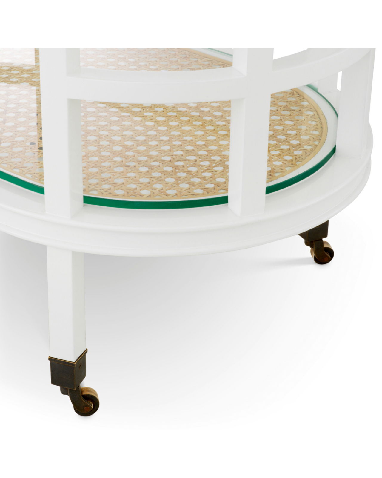 Bahamas drinkvagn piano white