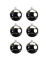 Esther kerstbal zilver 6-pack