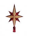 Marguerite Tree Topper Star Red