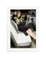 Charlotte Rampling in her Cadillac White / XXL