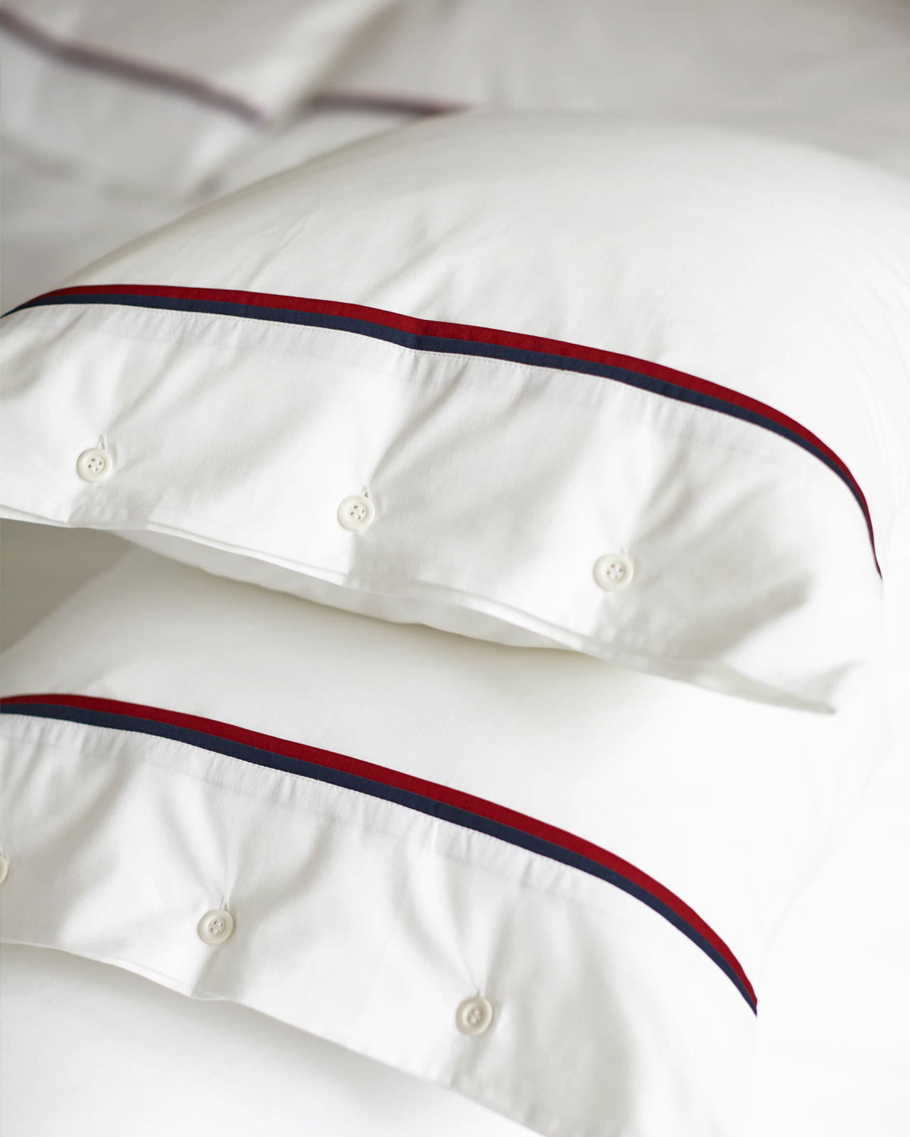 Nantucket kussensloop wit 2-pack