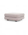 Malaga sofa Mauritius light grey ottoman