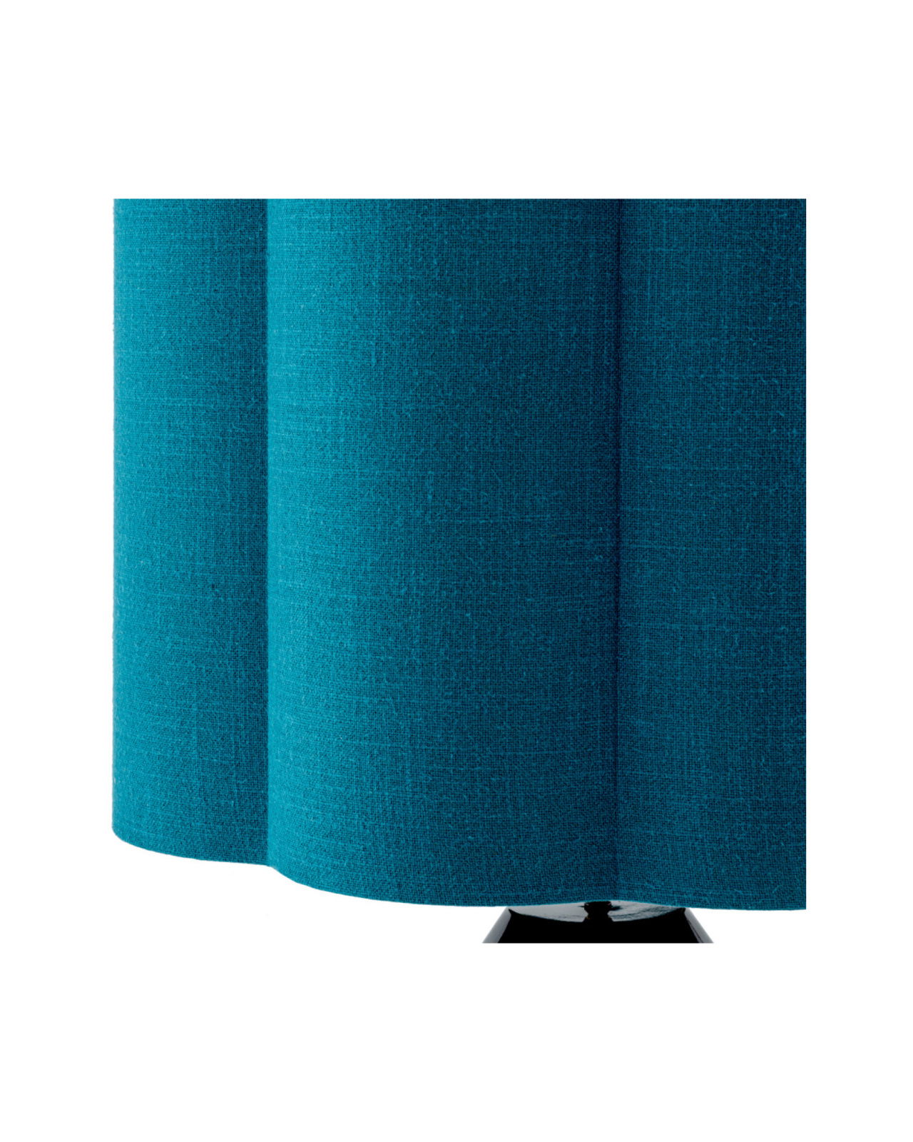 Dionne tafellamp zwart/turquoise