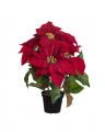 Poinsettia Artificial Plant Red