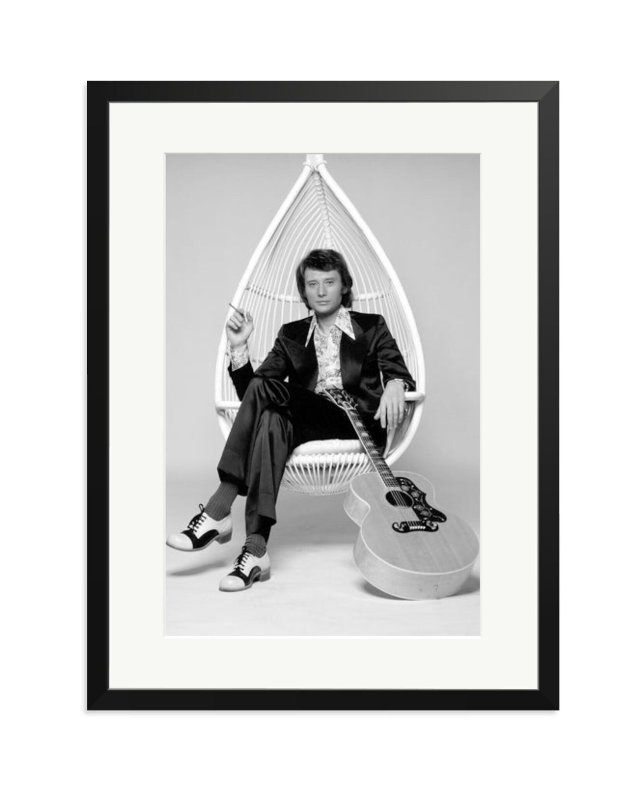 Johnny and his Guitar Black / XL