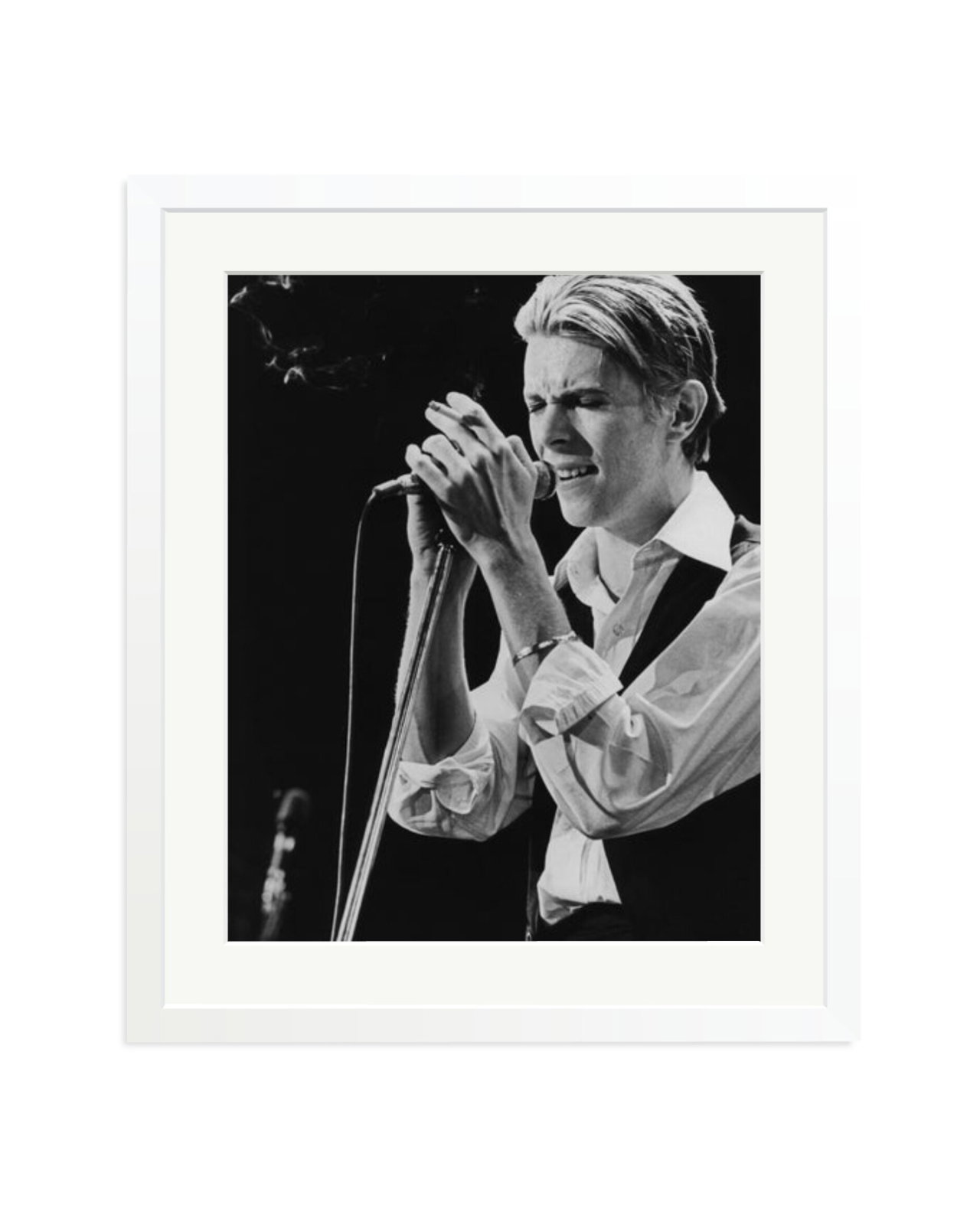 David Bowie 1976 White / Large