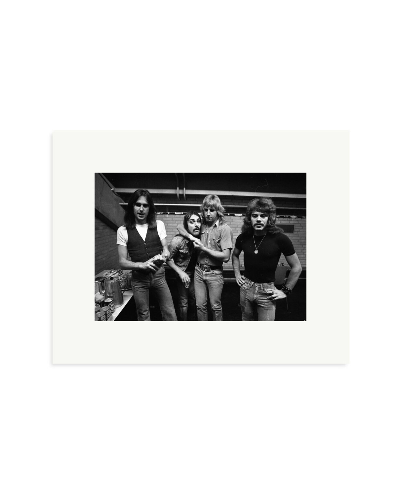 Status Quo Backstage in Amsterdam Print Only / Small