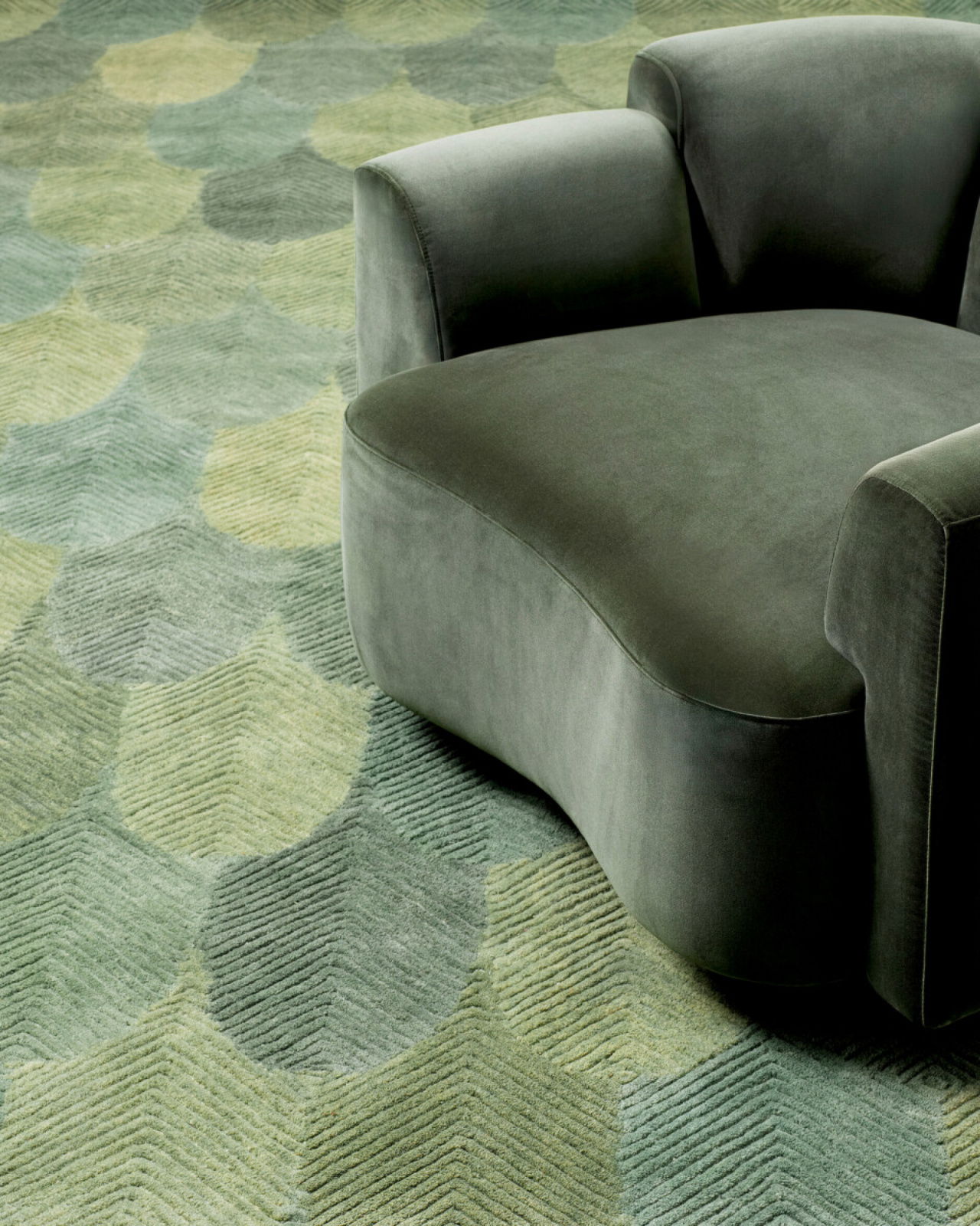 Mayfield rug green
