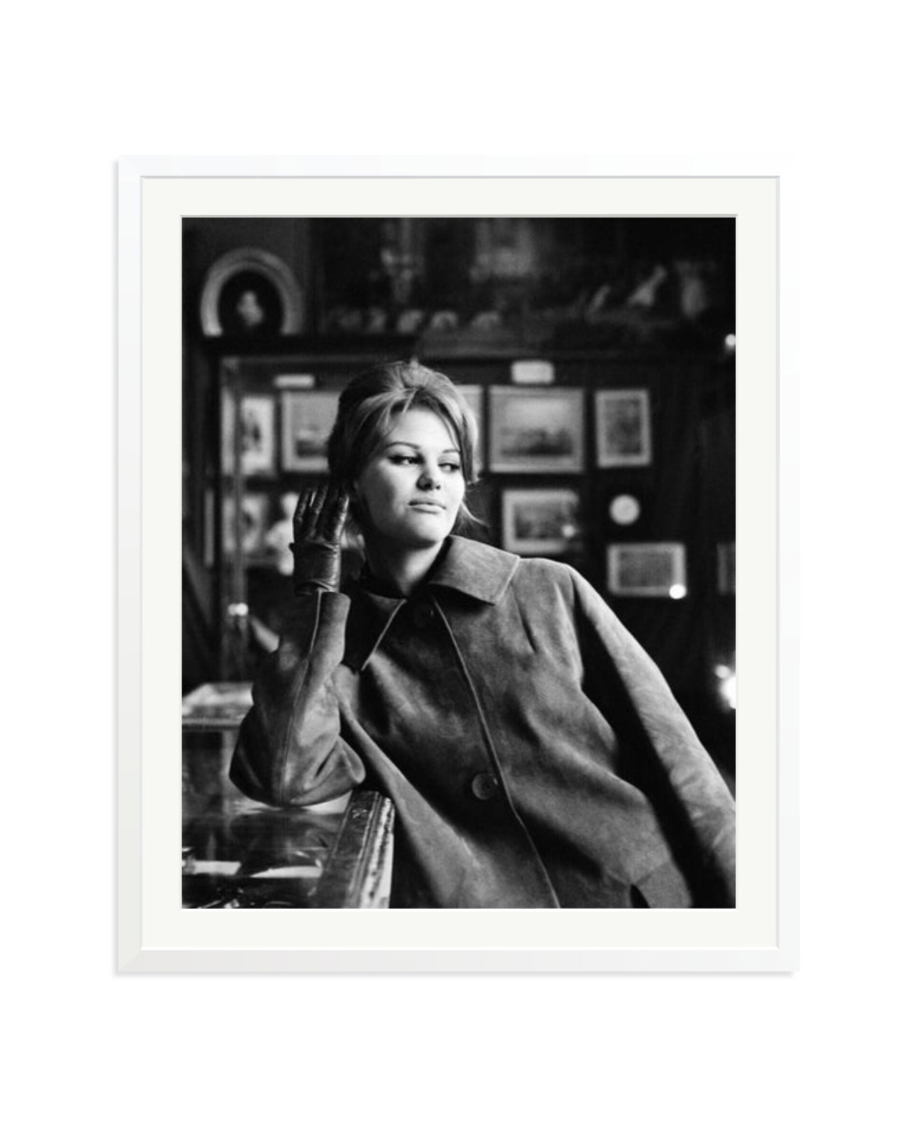 Claudia Cardinale Cafe Time White / XXL