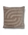 Wave Cushion Cover Simply Taupe