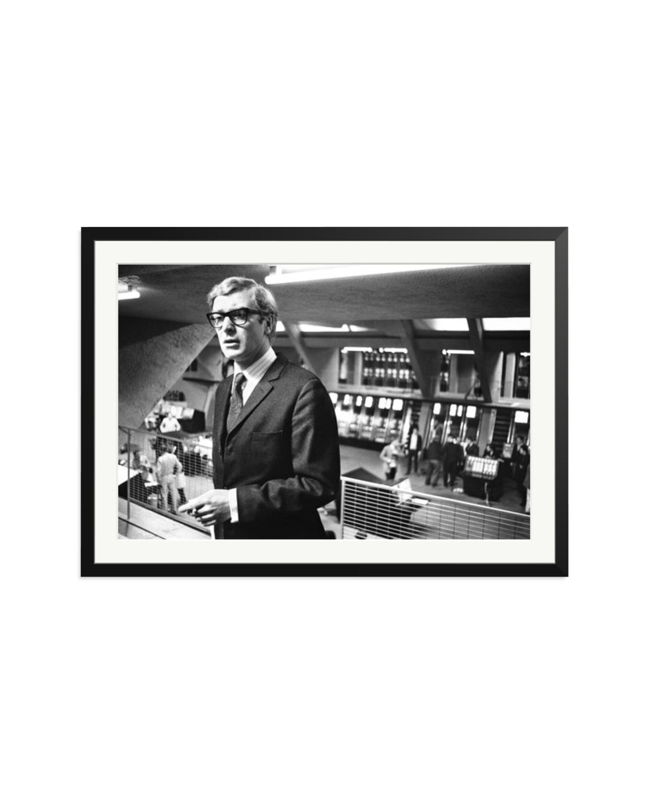 Michael Caine at Pinewood Studios Black / XXL