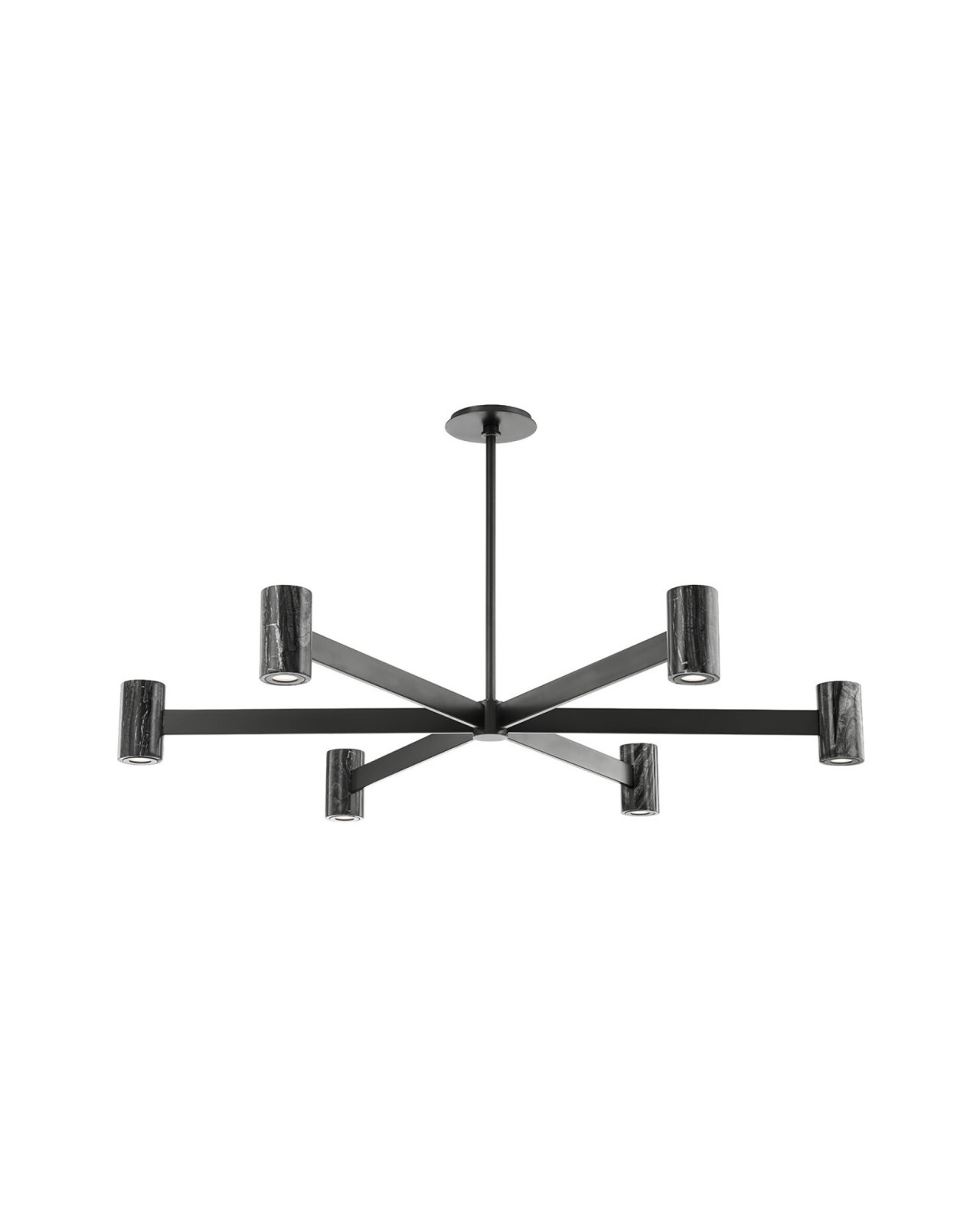 Predock lysekrone black brass