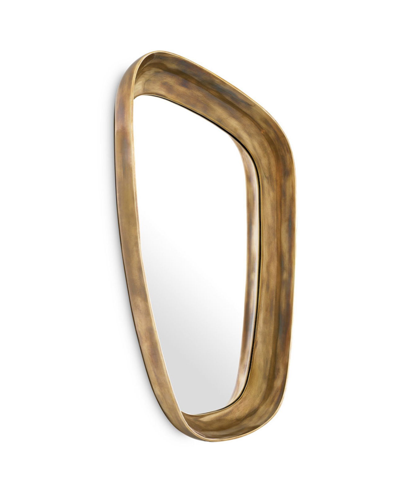 Sandals spegel antik mässing