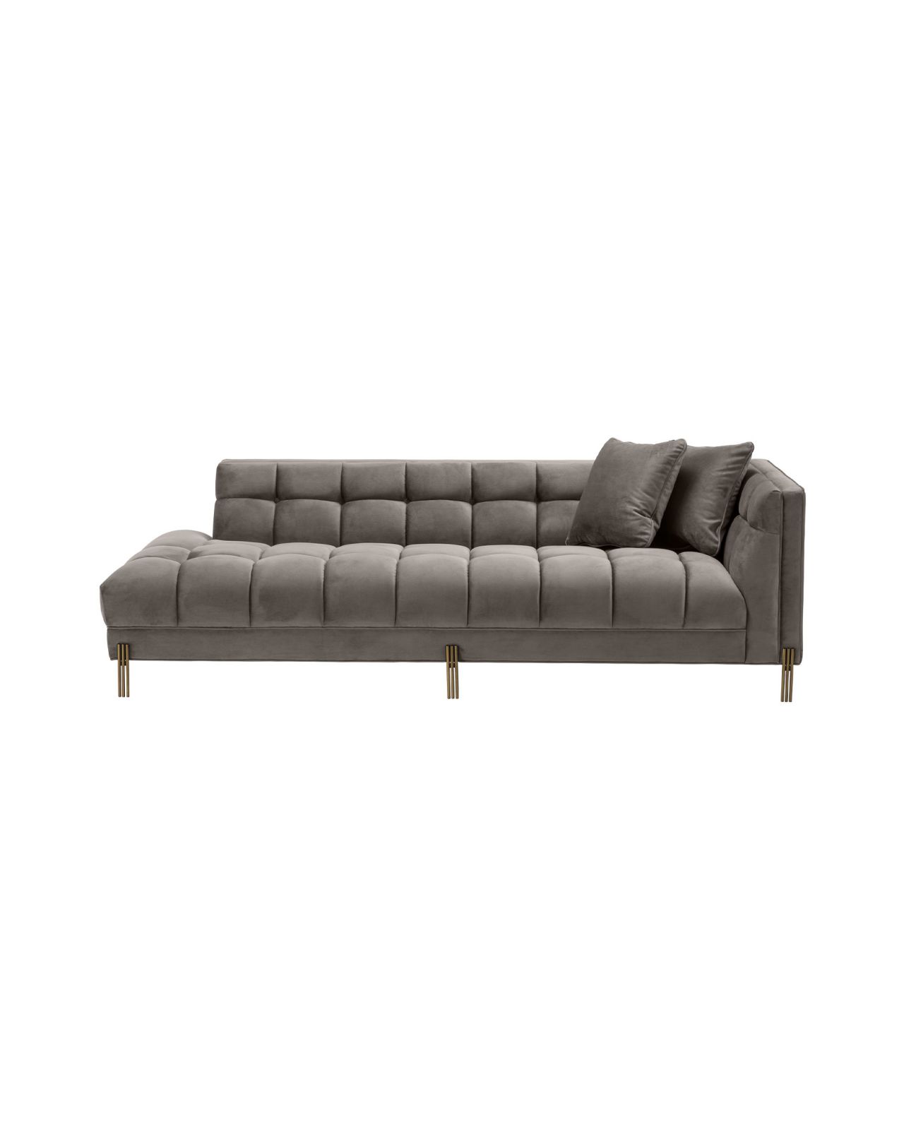 Sienna soffa savona grey höger OUTLET