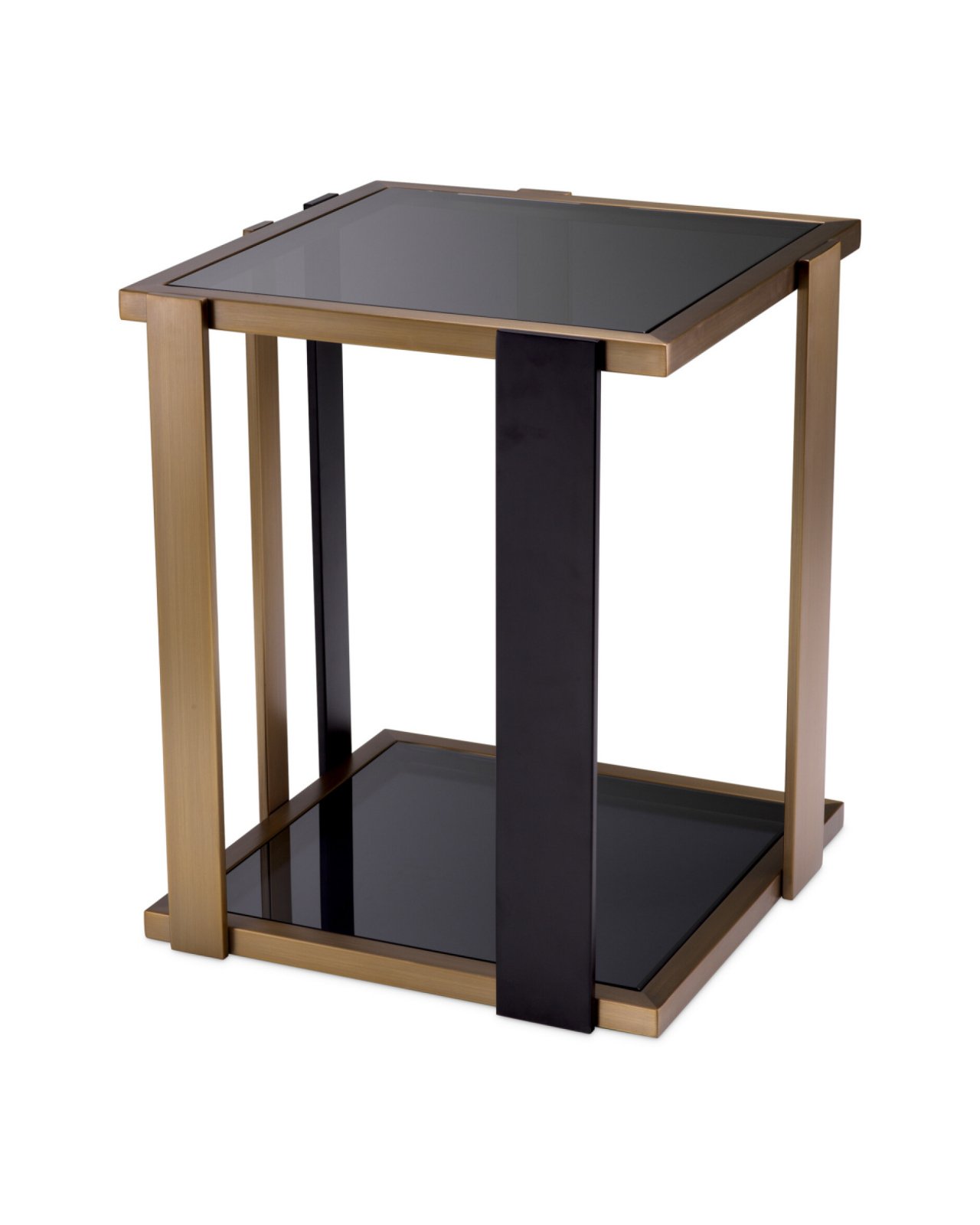 Clio Side Table Brushed Brass