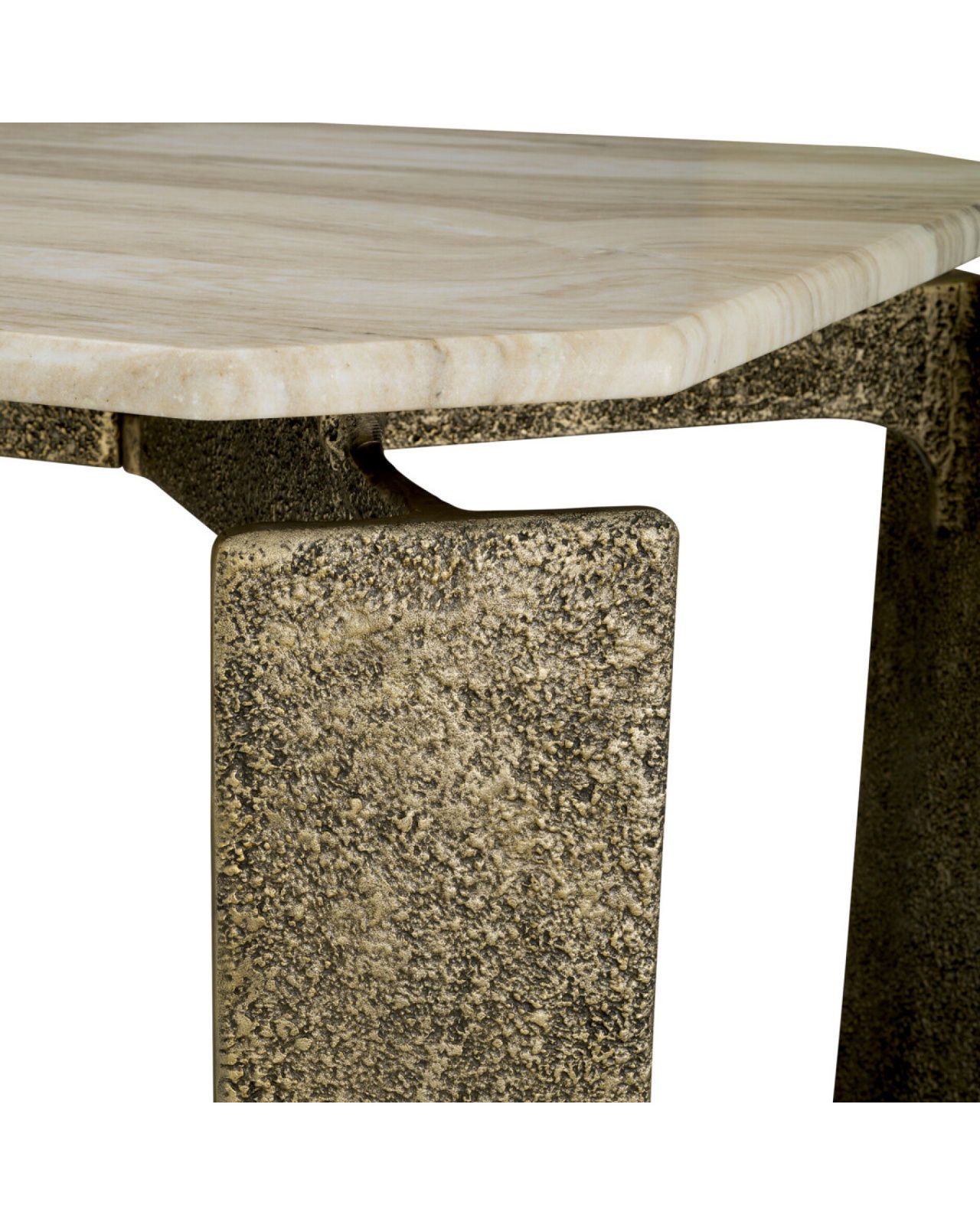 Bodega Esstisch antikes Messing