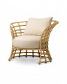 Paxton rattan armchair
