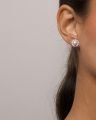 Miss Sofia Pearl Earrings Cream