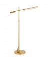 Daley Adjustable Floor Lamp Natural Brass