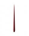 Taper Candles Deep Wine 12-pack