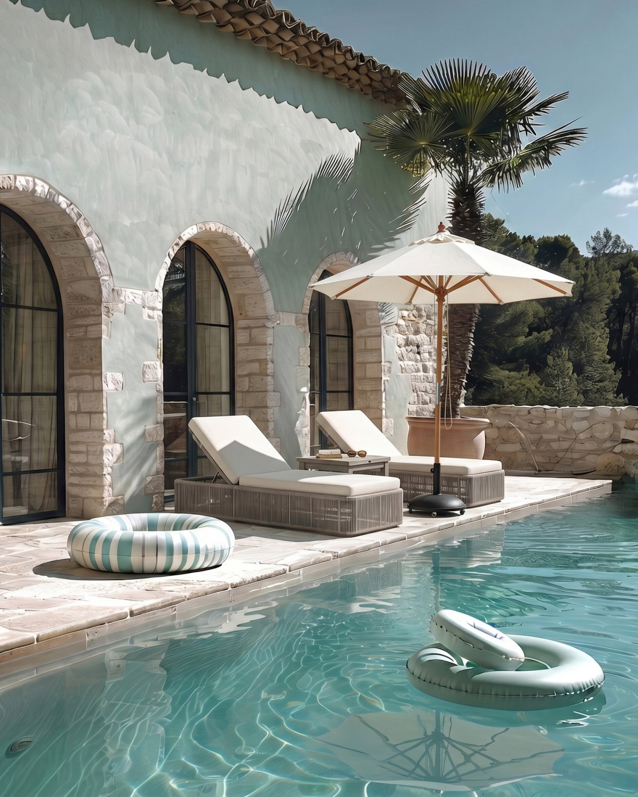 Los Cabos sun lounger desert