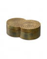 Meiji Decorative Box Antique Brass