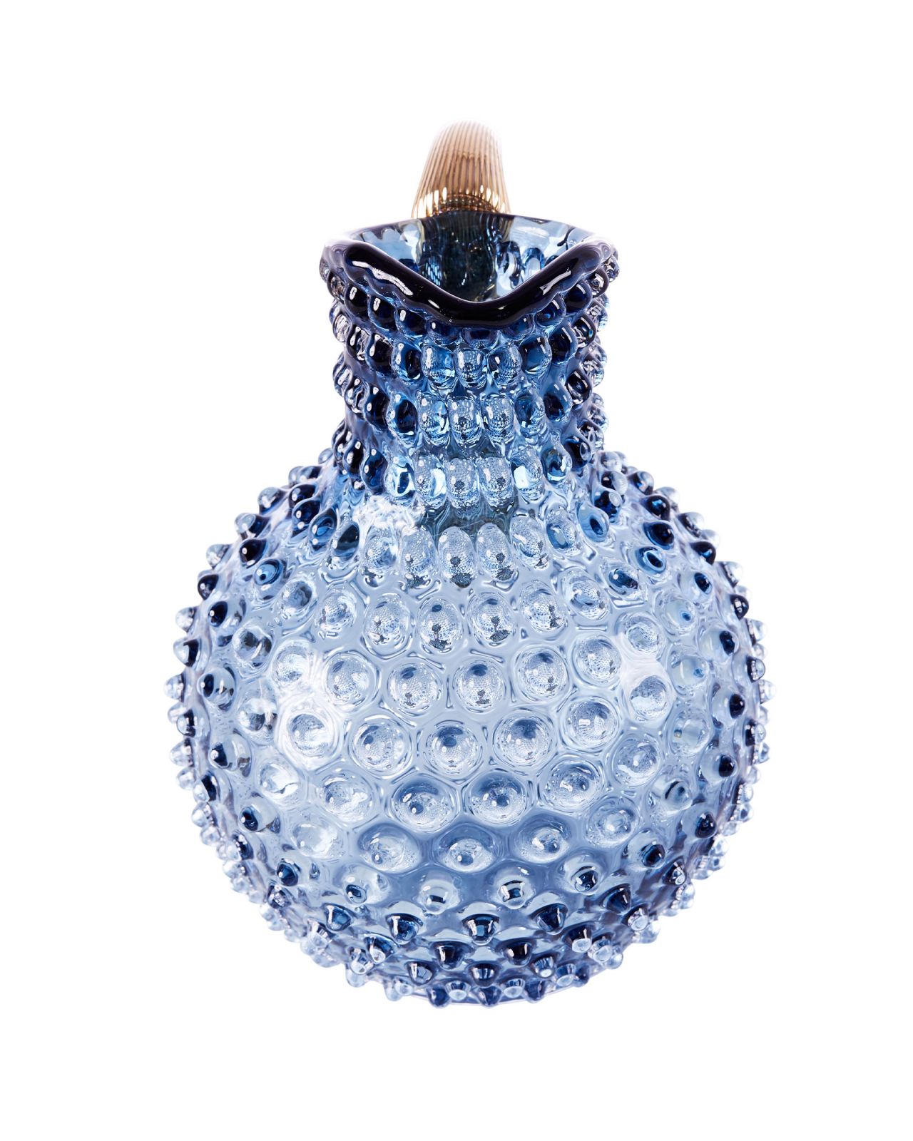 Paris karaff åskblå guld 2 liter
