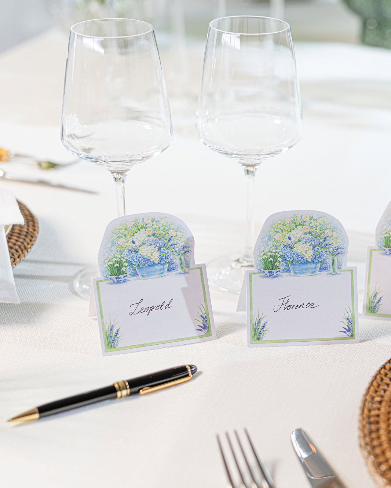 Spring Reverie naamkaartjes 8-pack