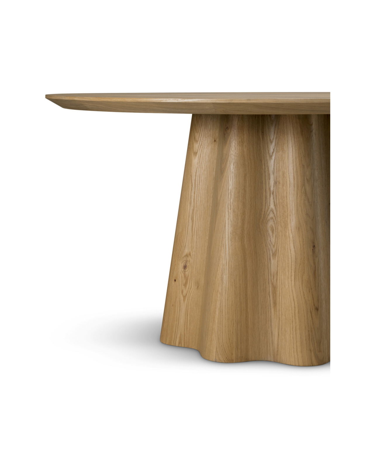 Papyrus Esstisch Dunkelbraun Eichenfurnier