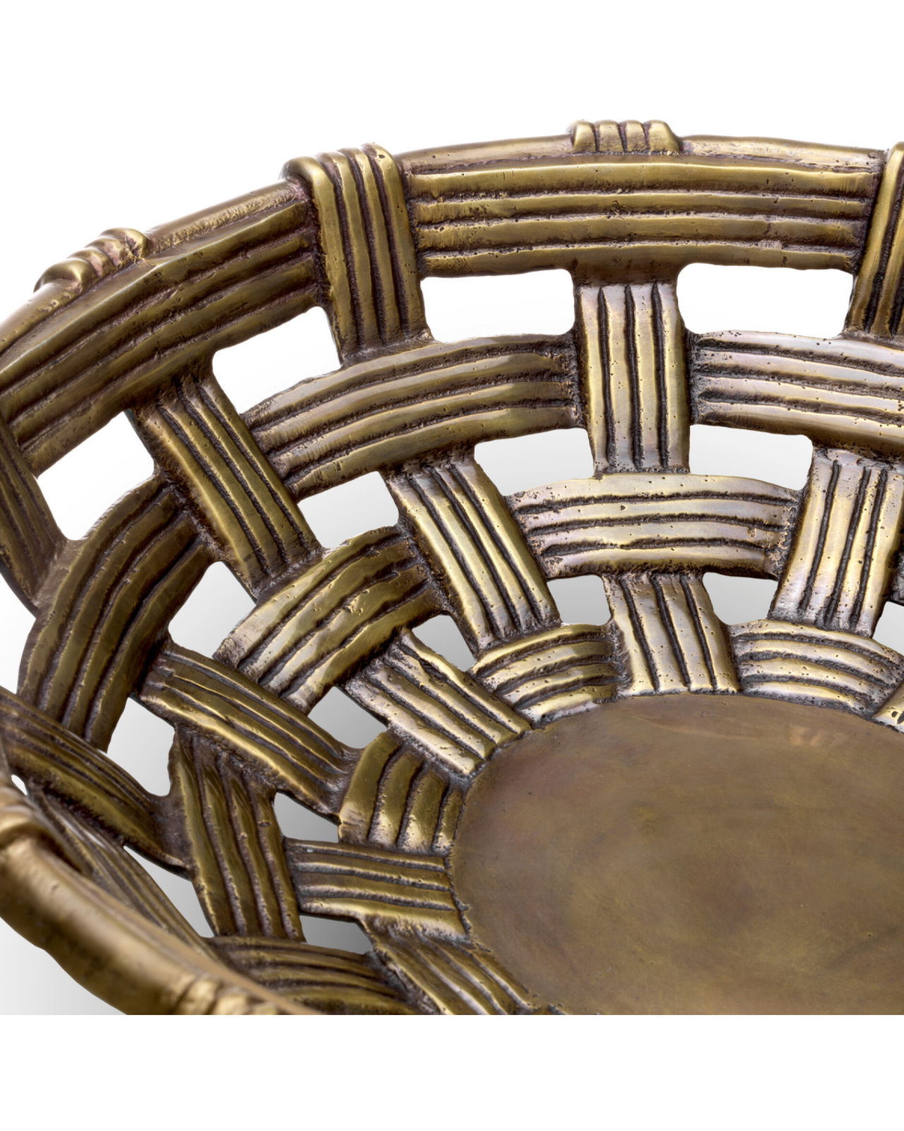 Arona skål vintage mässing