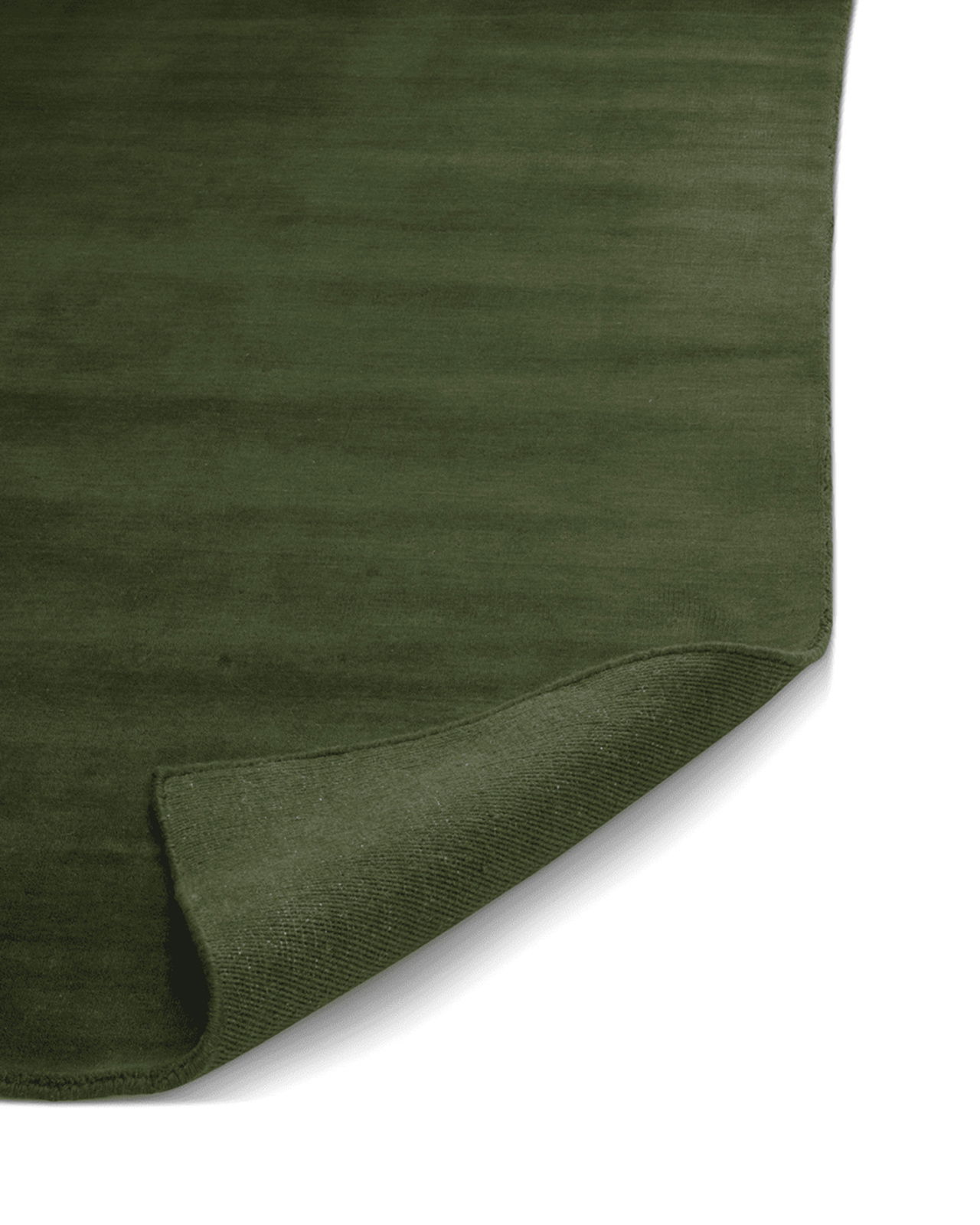 Solid Rug Forest Green