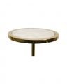 Cocktail side table gold
