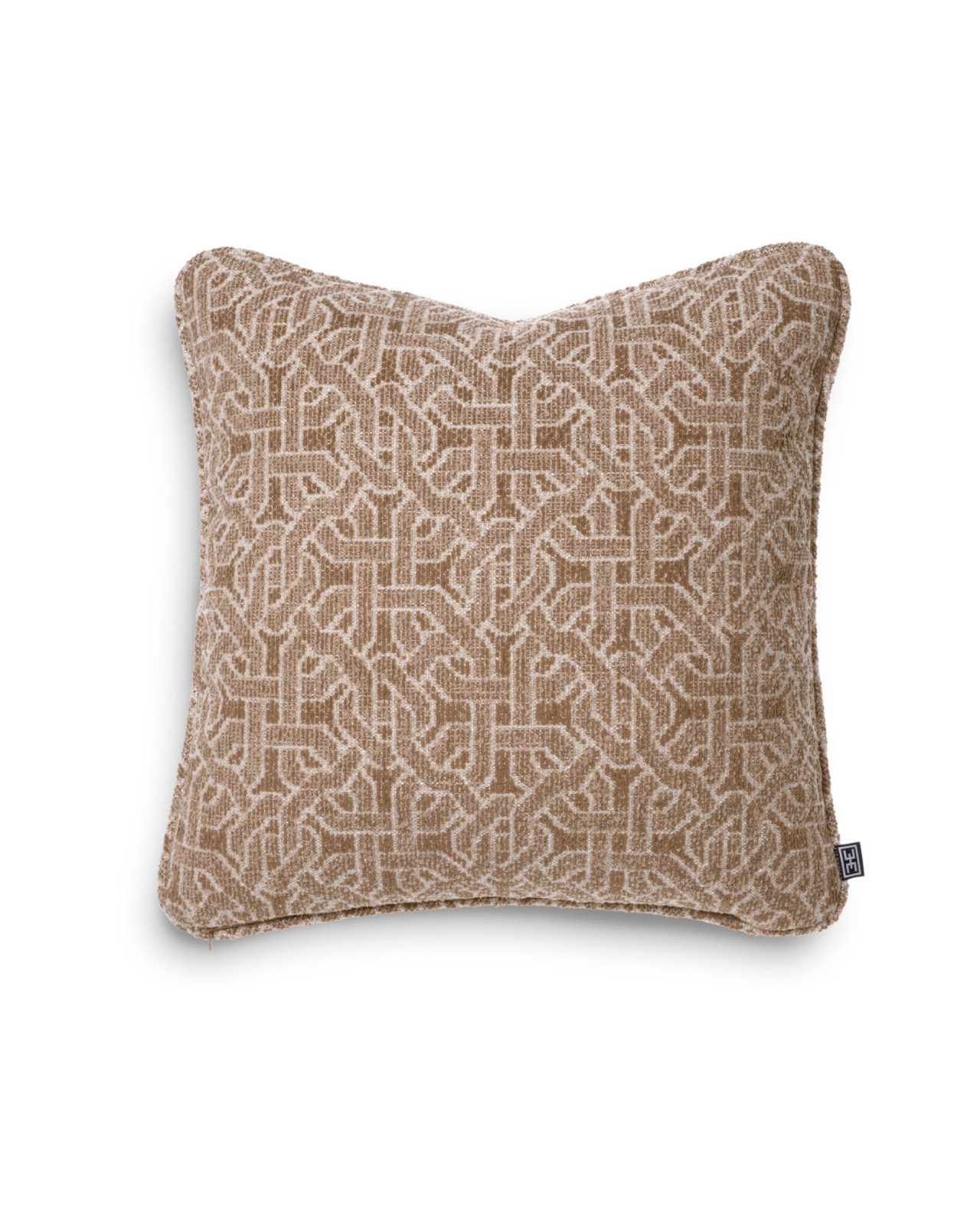 Frieze sierkussen frieze jacquard beige M