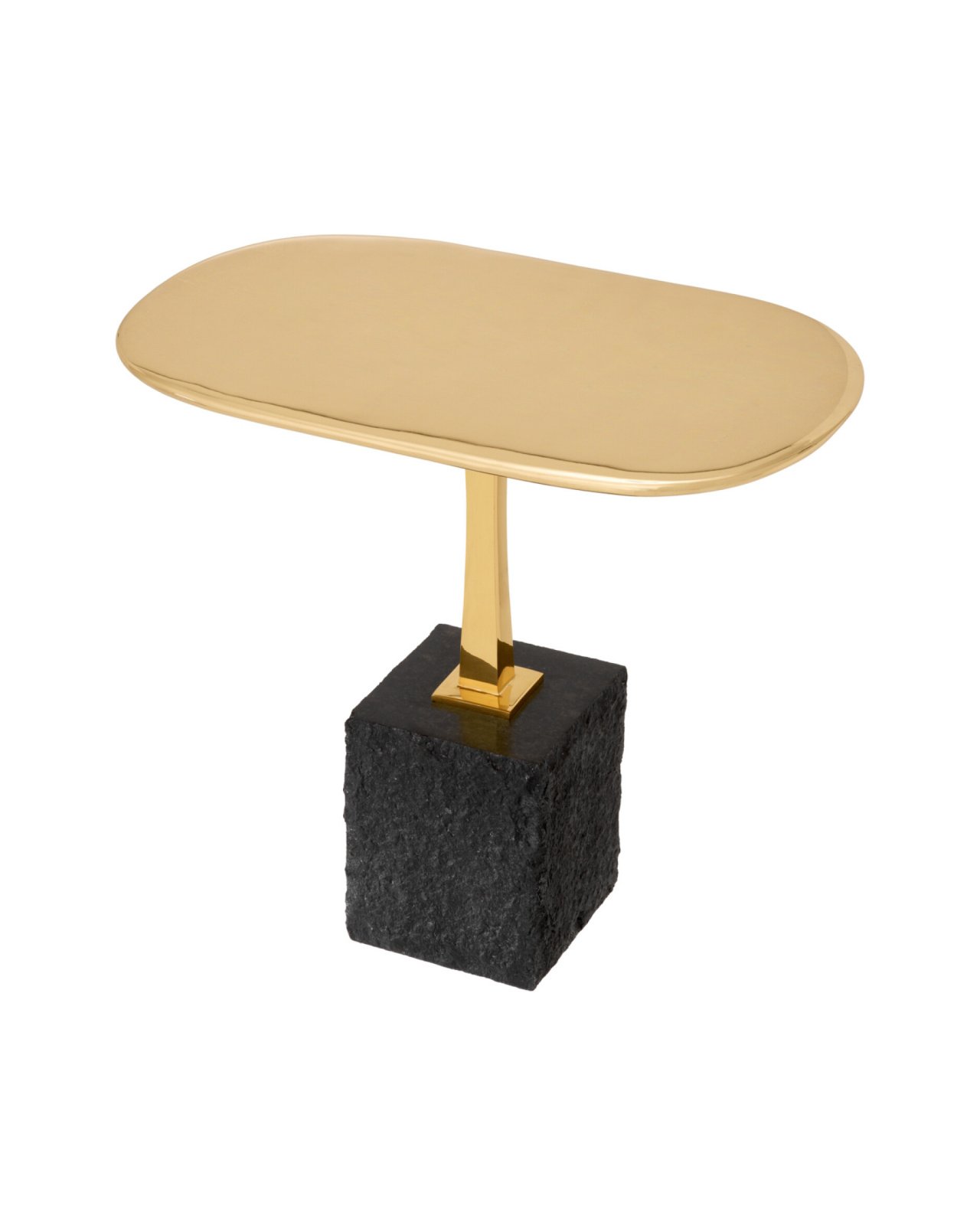 Kayan Side Table Polished Brass