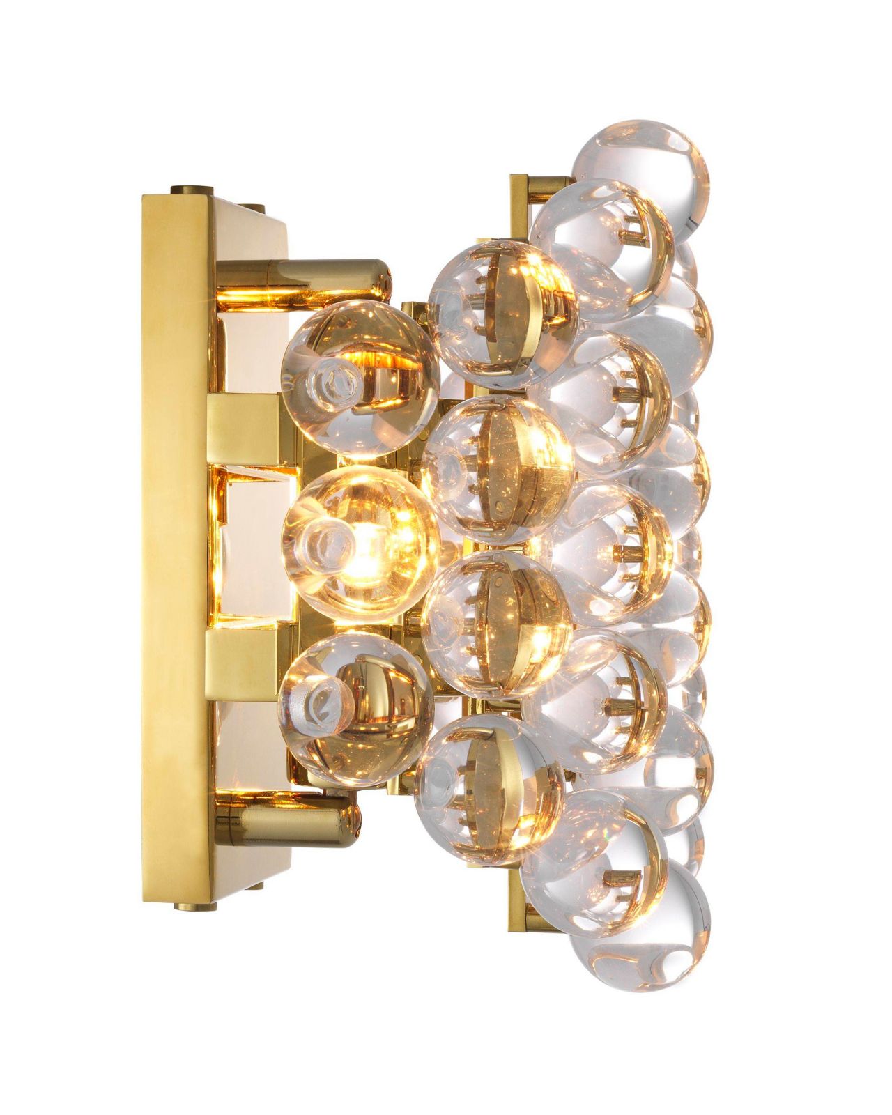 Mylo vägglampa guld