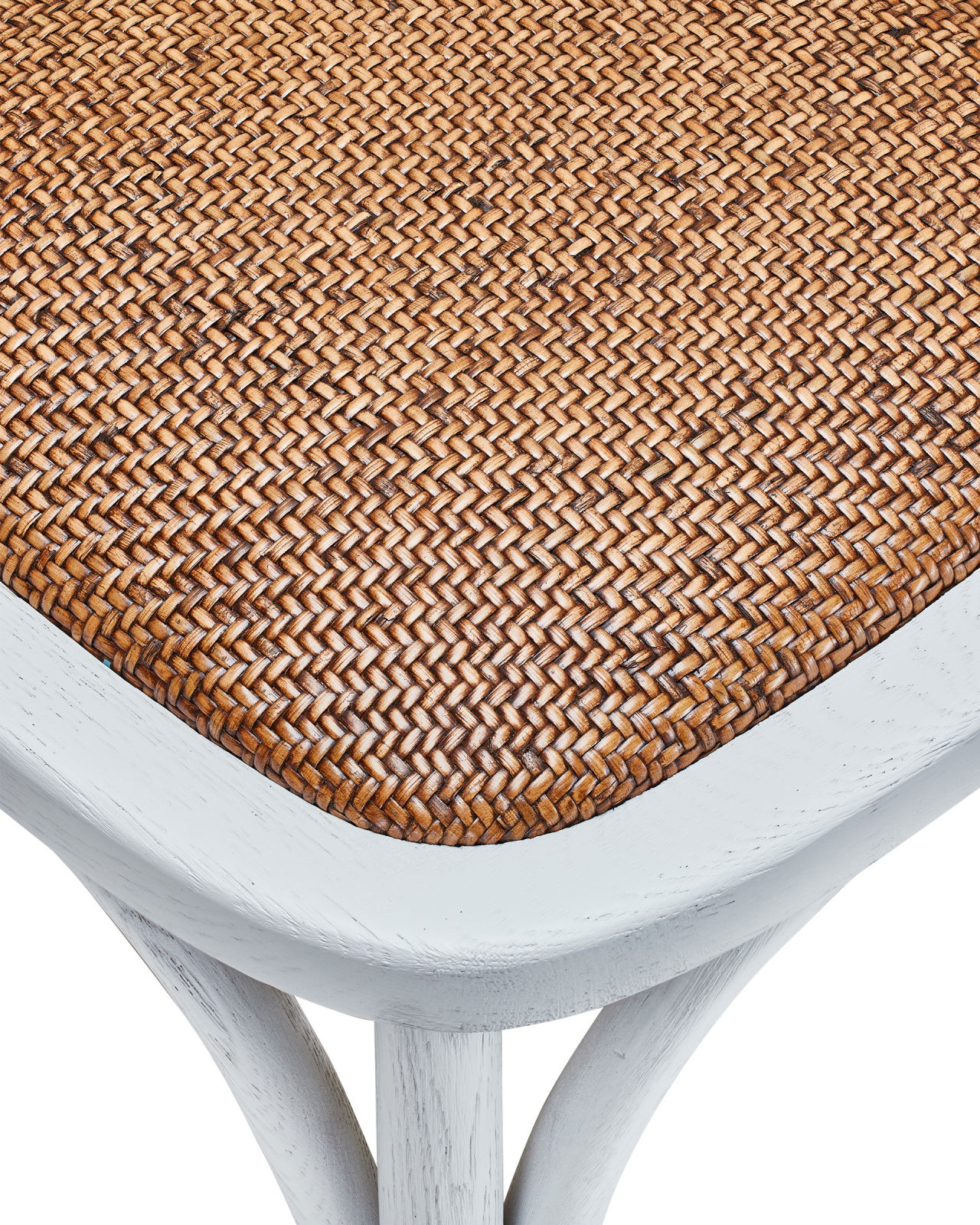 Newport Cross matstol vit