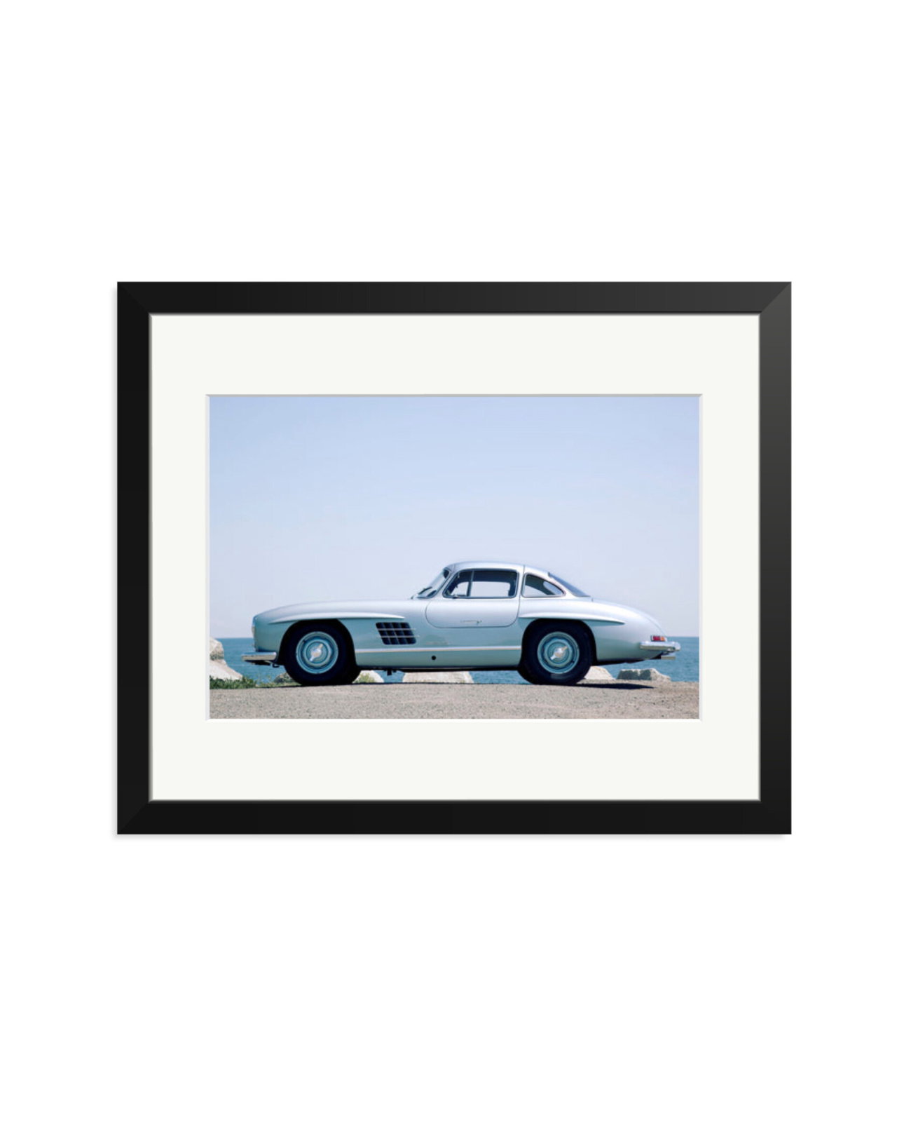 1956 Mercedes Benz Black / Medium