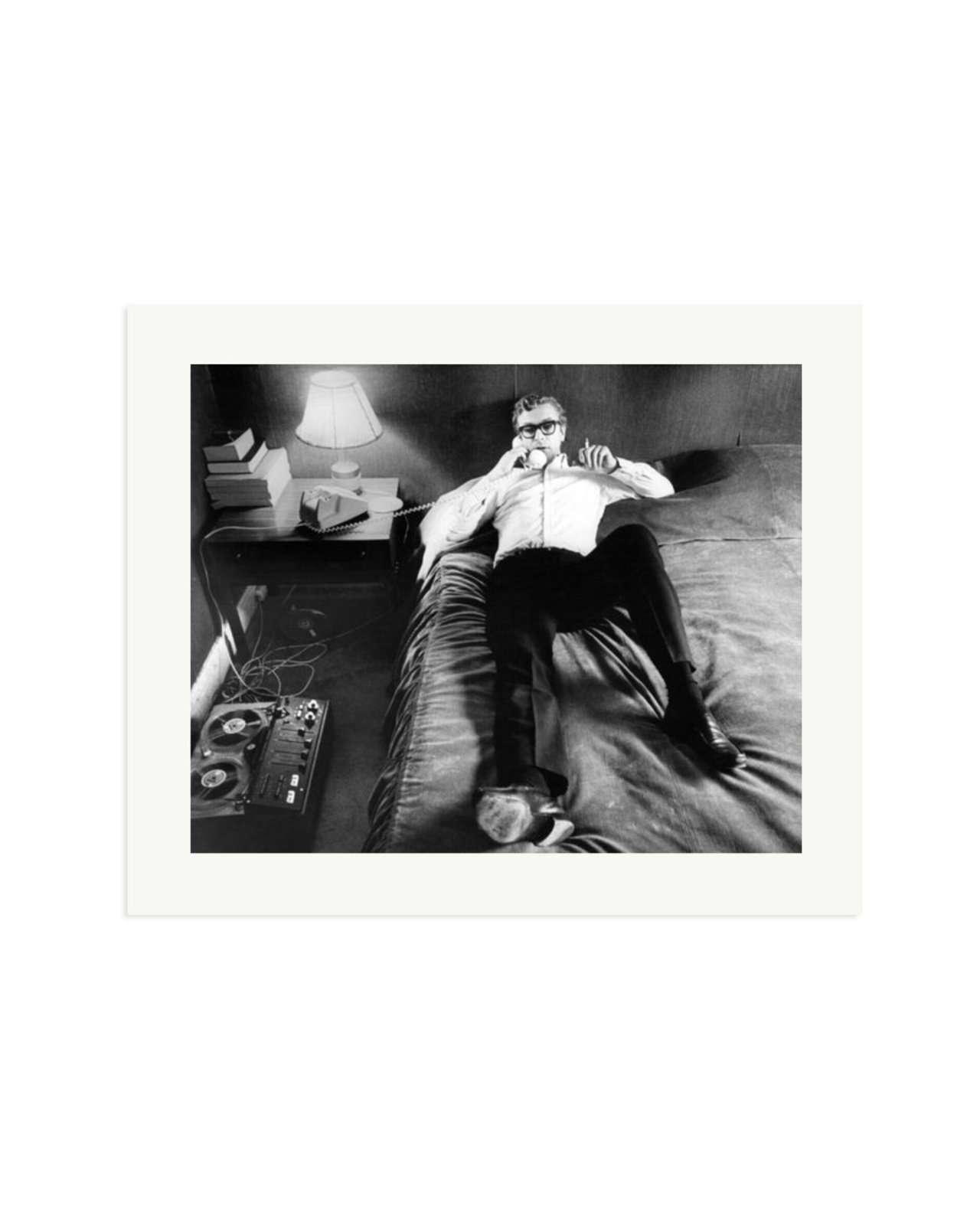 Caine on the phone Print Only / Large