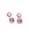 Colette Earrings Amethyst Pink