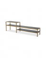 Duo TV Cabinet Brushed Brass