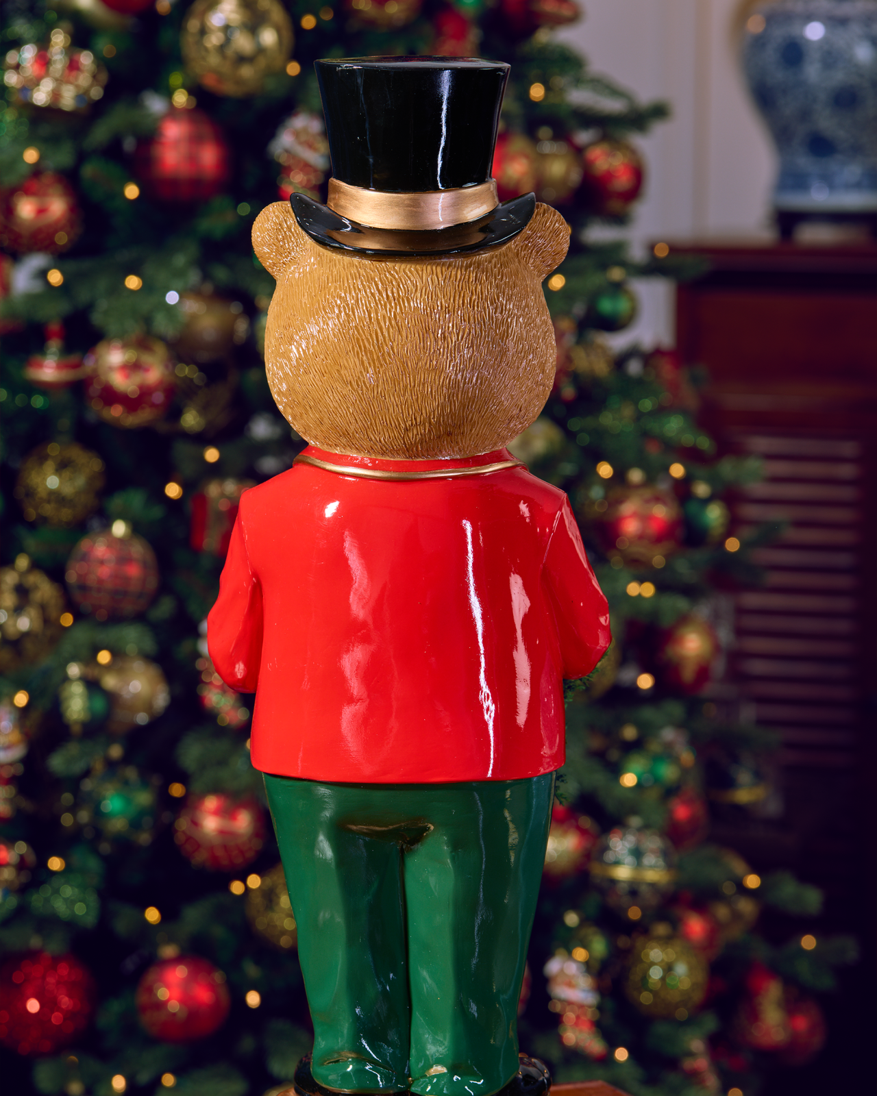 Teddy bear Christmas decoration 61 cm