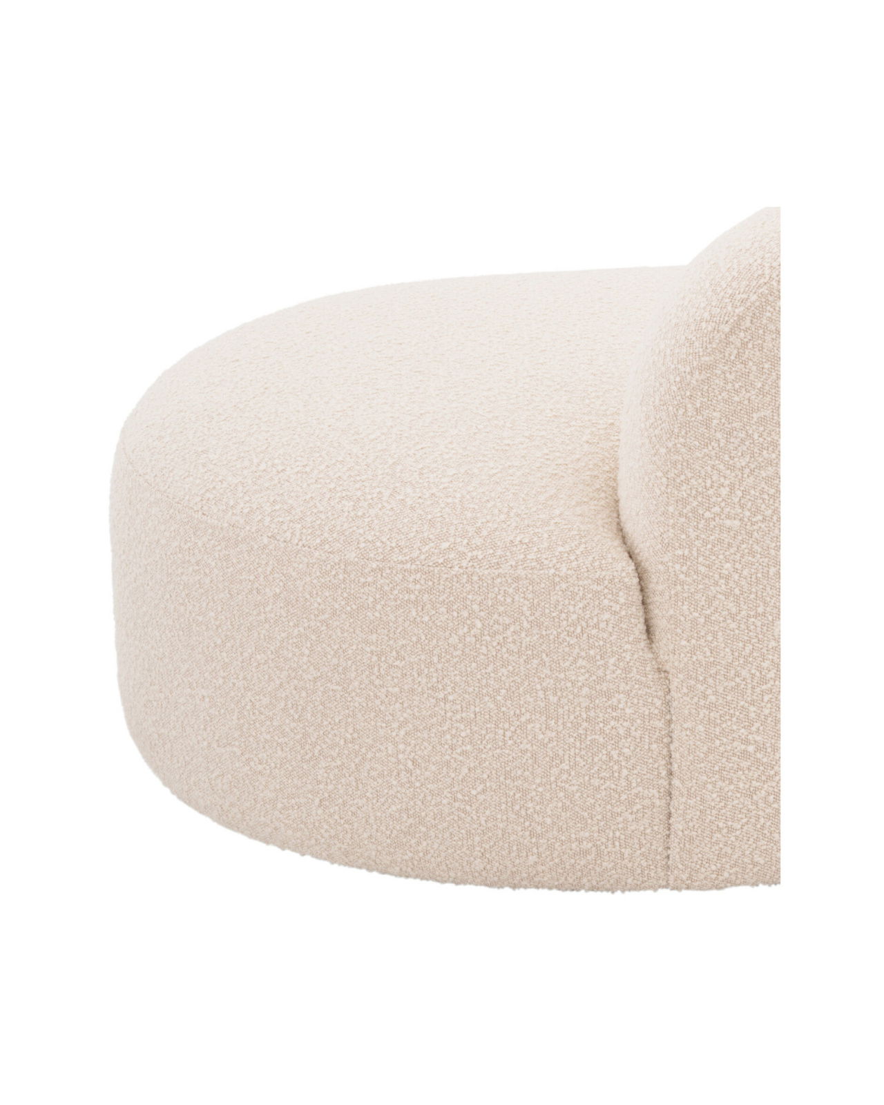 Morten bank Bouclé cream