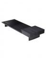 Crest coffee table charcoal grey